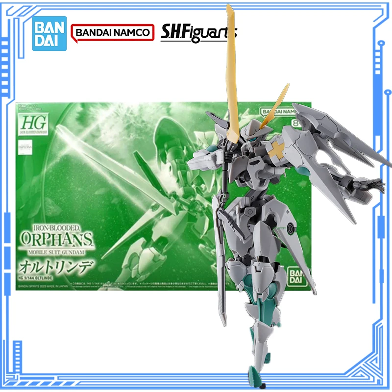 

Bandai натуральная модель Gundam, комплект аниме-фигурок HG IBO 1/144 V03-0907 Oltlinde, экшн-фигурка, коллекционная модель для мальчиков, игрушки, подарки