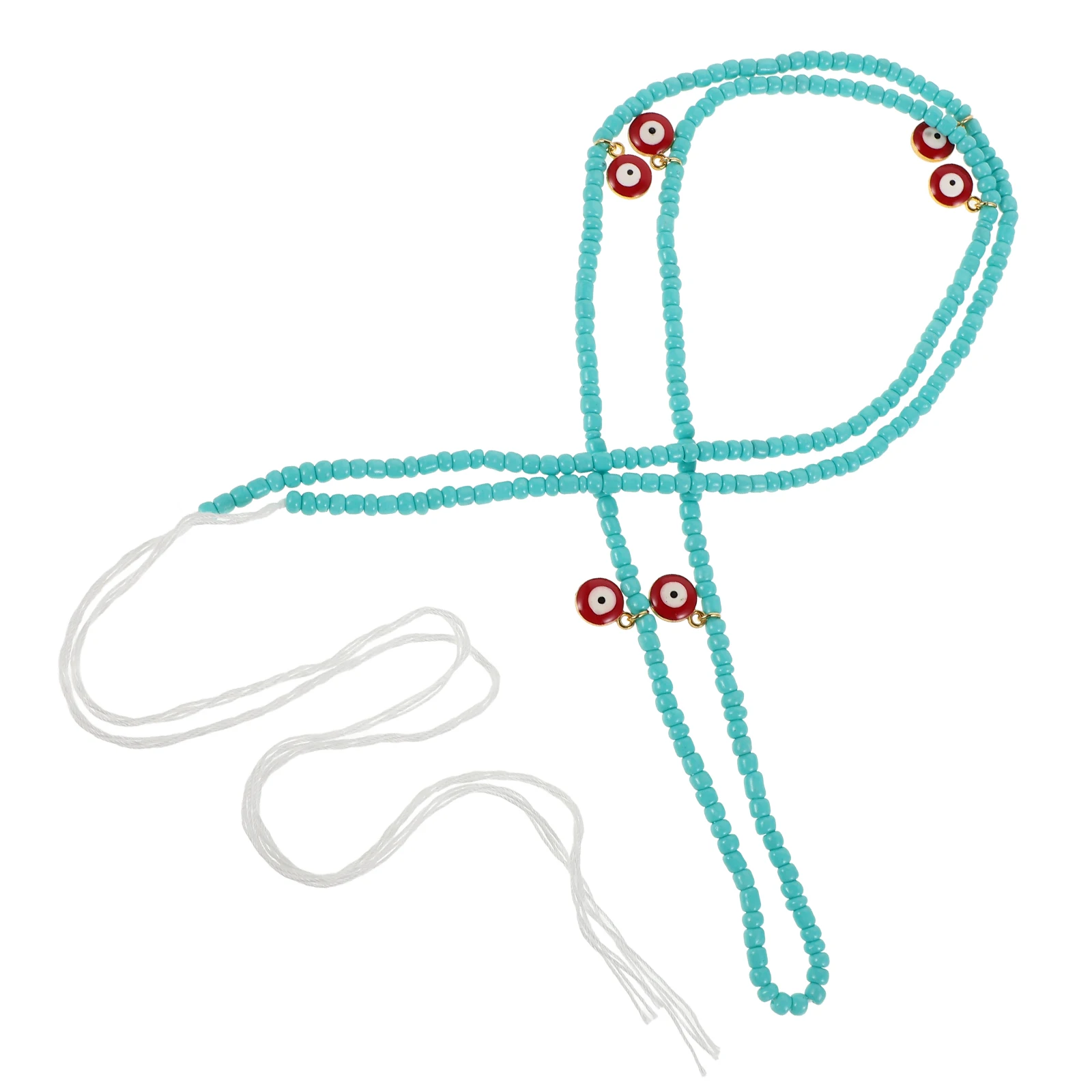 

Waist Chain Jewelry for Women Simple Stylish Beaded Belly Body Accessory Decoration Glass Material Party Wedding Beach Outing
