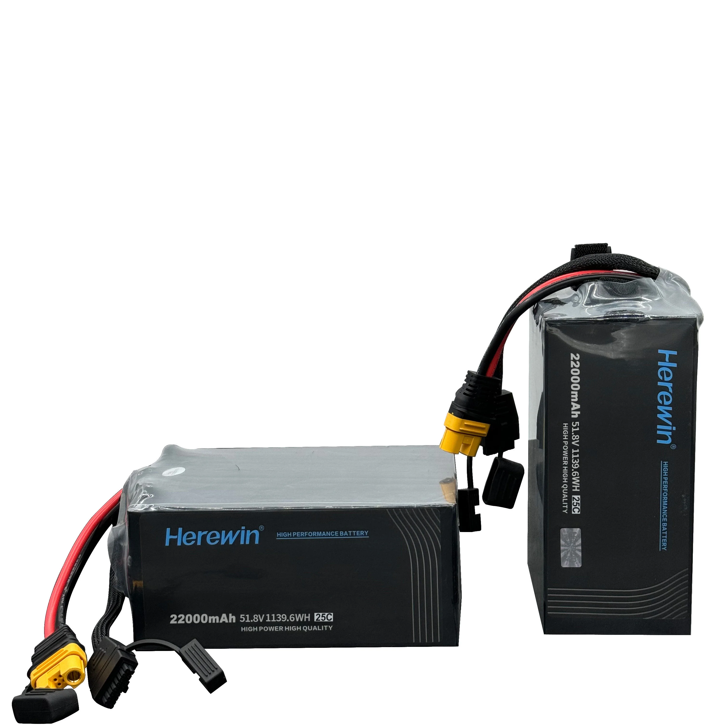

Herewin 51.8V 14S 16000mah 22000mAh 25C Light Weight, High Energy Density, High-performance Battery