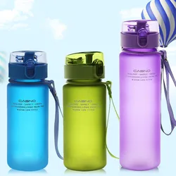 New Sport Water Flessen Draagbare Lekvrij Outdoor Shaker Mijn Fles Tritan Plastic Milieuvriendelijke Drinkware Bpa Gratis