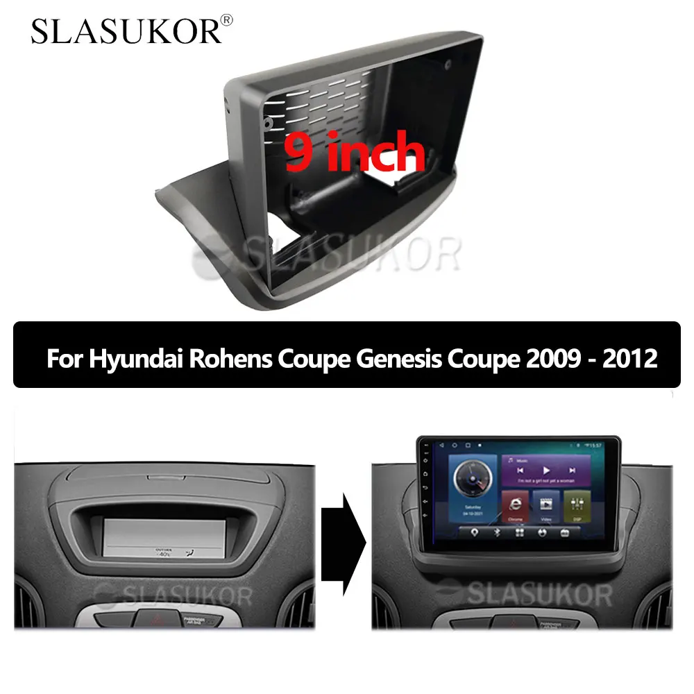 

Комплект рамок для Hyundai Rohens Coupe Genesis Coupe 2009-2012, 9 дюймов, Android
