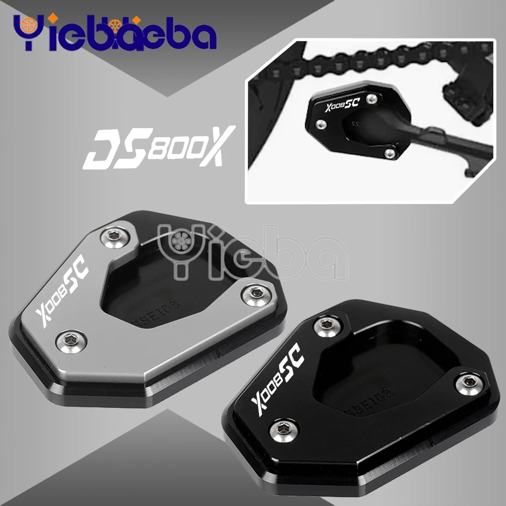 

For Voge DS800X DS625X DS525X 625 525 800 DSX 2023 2024 2025 2026 Motorcycle Kickstand Side Stand Extension Pad Enlarger Support