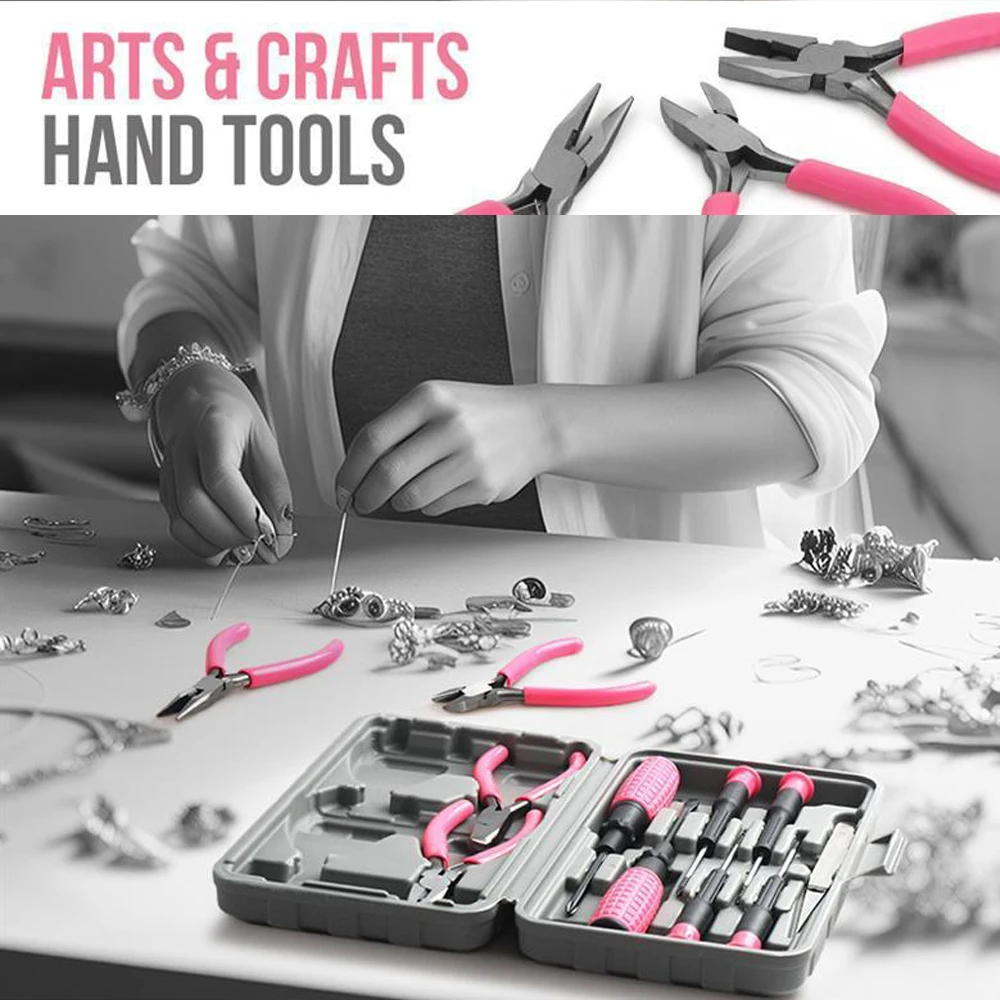 

Home Toolbox Det Allen Erench Dcrewdriver Pliers Home Repair Combination Multi-functional Gift Tool Set