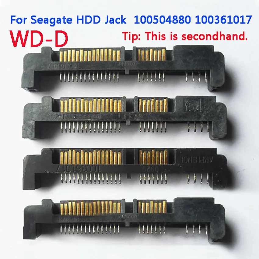 

1PCS SATA Connector Plug SSD HDD Adapters Connectors 4pin+7pin+15pin 26p For Seagate Hard Disk 100504880 100361017