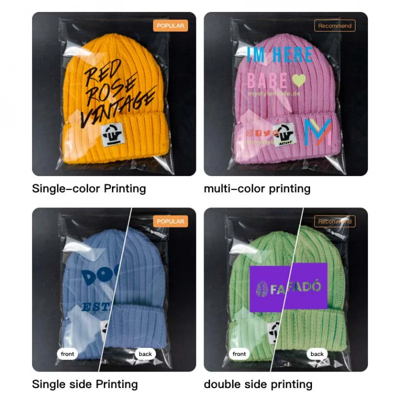 2025customized.Large Self Sealing Plastic Cellophane Sealable Resistant Transparent PE Stretch Polypropylene Opp Poly Pack