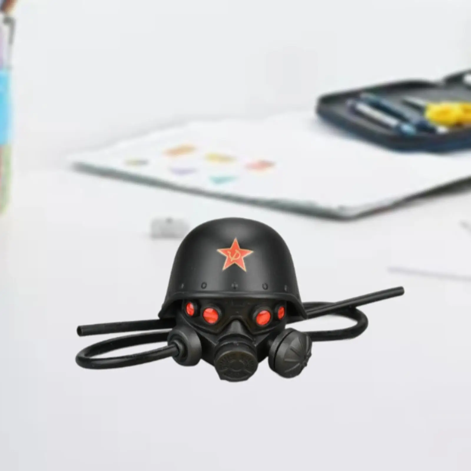 

1:6 Полнолицевая маска Легкий косплей Коллекционная миниатюрная фигурка Костюм для