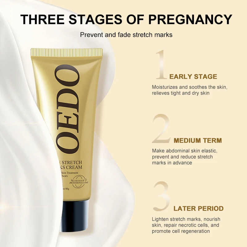 OEDO Stretch Mark Cream Remove Stretch Marks Skin Repair For Pregnant Women Remove Wrinkles Firm Skin Body Lotion Body Care