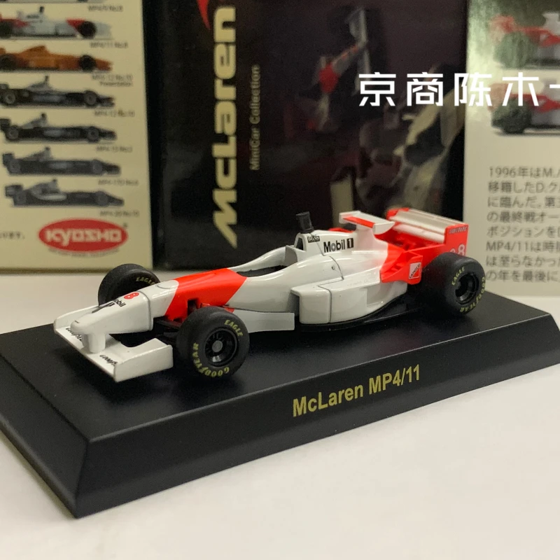 1/64 KYOSHO McLaren MP4-11 #7 mp4-8 mp4-9 mp4-4 LM F1 RACING Collection of die-cast alloy car decoration model toys