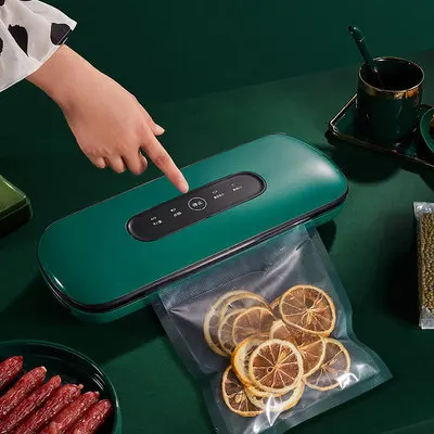 Бытовой вакуумный упаковщик 220 В, Электрический вакуумный упаковщик, машина для упаковки фруктов, овощей, мяса, риса, Термоупаковщик