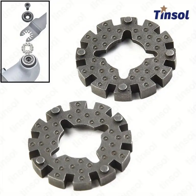 2/6Pcs Oscillating Saw Blade Starlock Adapter Multi-Tool Shank Replacement for Multimaster Universal Fit Wood Metal Cutting