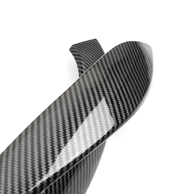 ABS Plastic Car Carbon Fiber Texture Inner Door Pull Handle Outer Cover Trim For BMW 3 4 series F30 F31 F32 F33 F35 F36 F82 F83
