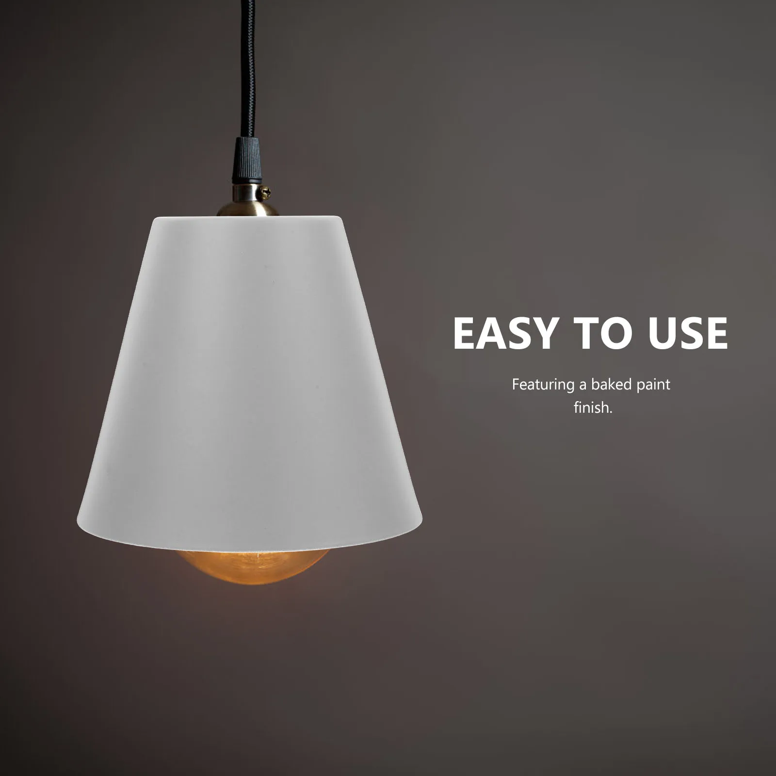 

Iron Sheet Barrel Lampshade for Table Floor Pendant Light Shade Replacement Baked Paint Metal Lampshades Industrial