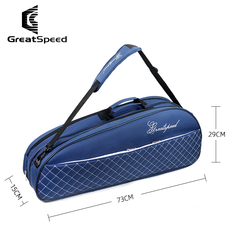 High Quality Tennis Racquet Bag RH6 Squash Tennis Racket Bags Men Women Portable 6 Pack Tennis Storage Bag Adults Shouder Bags