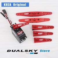 NEW V2 KUZA   CNC aluminum  high torque heavy duty servo arms 23T 24T 25T futaba jr hitec servo extended arms