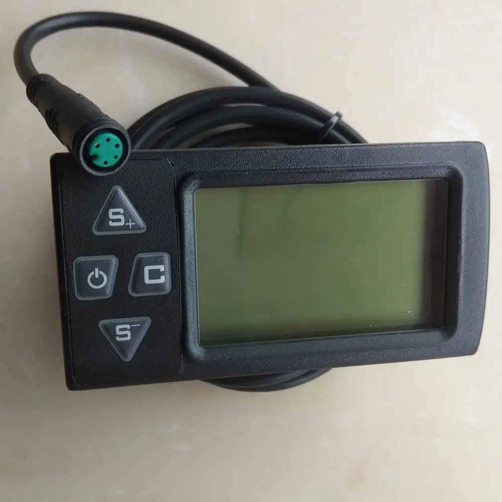 24V 36V 48V Waterproof Plug DC Brushless Motor controller with S861 Electric Bicycle Bike LCD Panel Display For Electris scooter