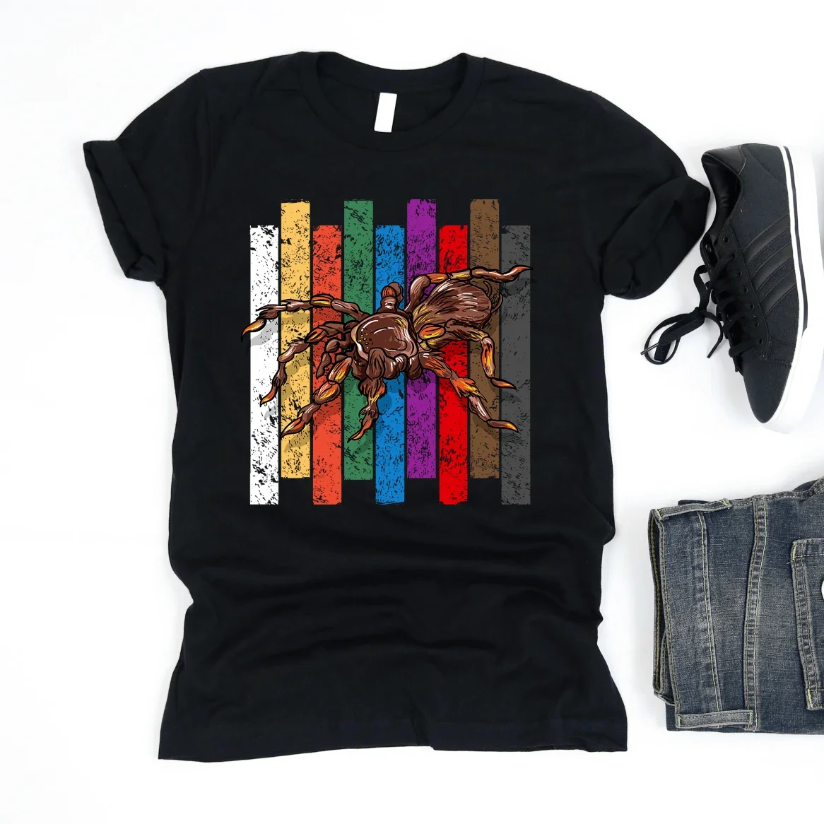Tarantula Colors Insect Spider Pet Lover Mens T-Shirt. Summer Cotton Short Sleeve O-Neck Unisex T Shirt New S-3XL