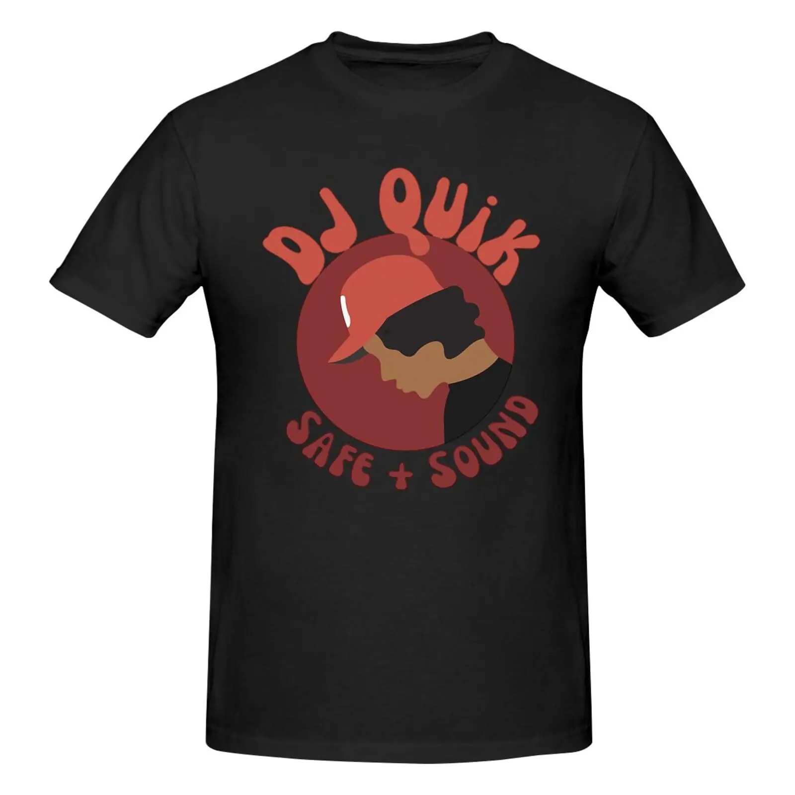 Dj Quik Men's T-Shirt Summer Crew Neck Soft Cotton Tees Fashion Sports Casual Short Sleeve Shirts,Click to see price  cott