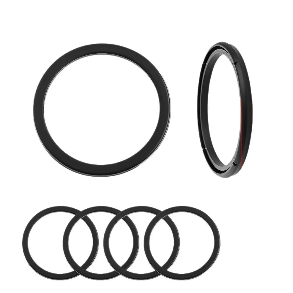4Pcs New Silicone Bottle Lid Sealing Rings Leakproof Black Water Bottle Gaskets Flexible Easy to Clean Cup Lid Gaskets Travel