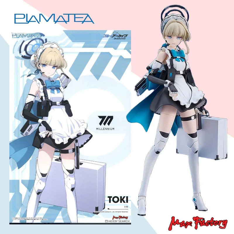 

Оригинальный Max Factory PLAMATEA Blue Archives Asuma Toki, экшн-фигурка, модель, коллекция орнаментов, подарок, детские игрушки для детей