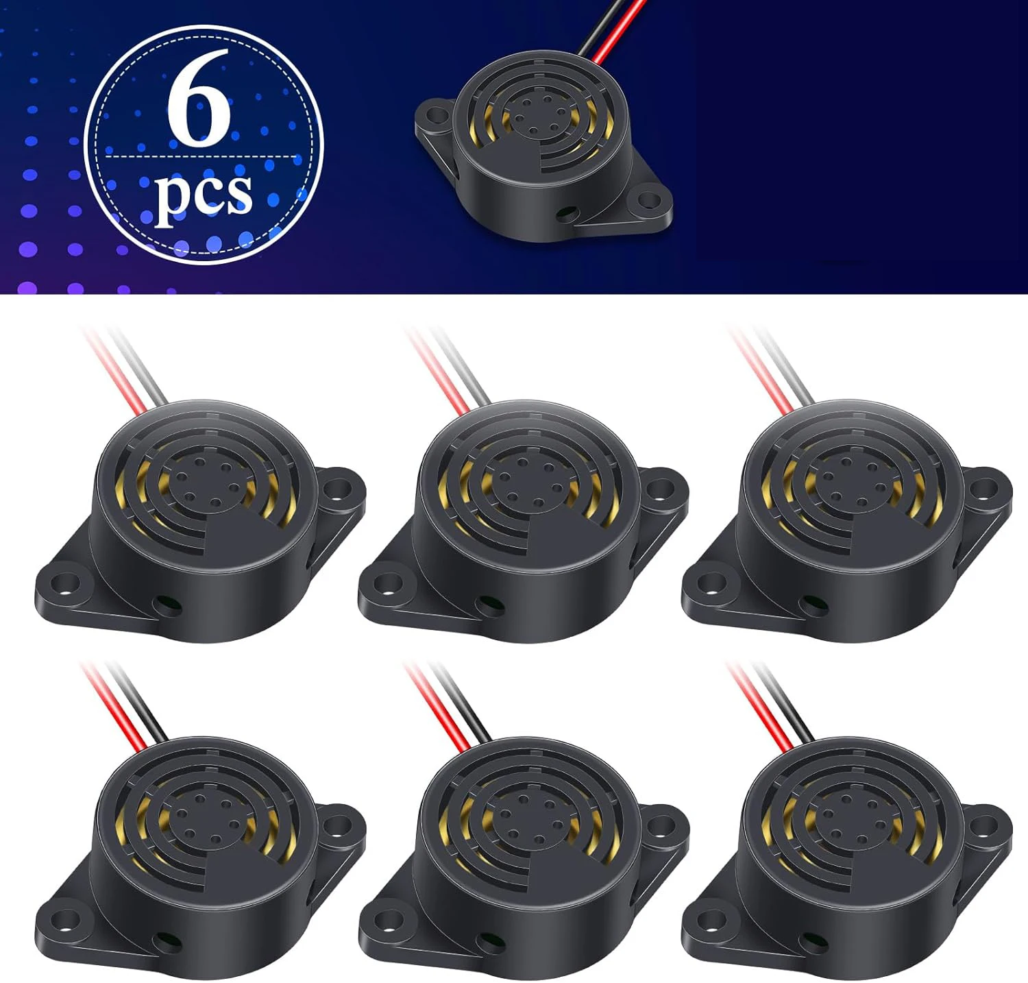 6 Pcs Dc 3-24V 95 D…