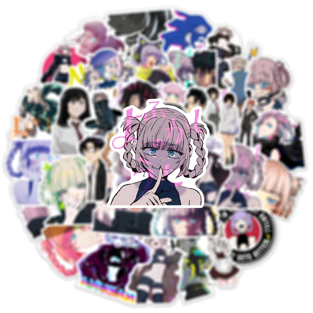 10/30/50pcs Call Of The Night Anime Stickers Kou Nazuna Sticker Waterproof Laptop Skateboard Motorcycle Phone Girls Decals Toys