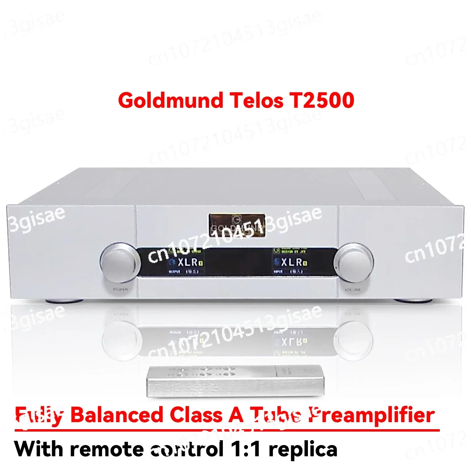 Fully Balanced Remote Control, High Fidelity Flagship Pure Class A Tube Preamplifier 4.8