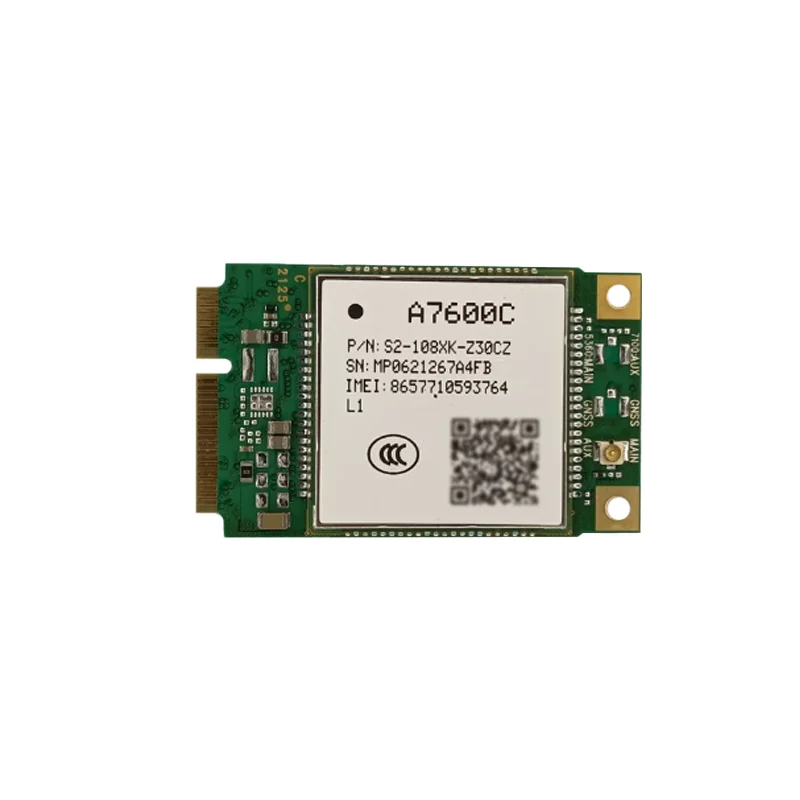 

SIMCOM A7600C A7600C-L1-PCIE LTE CAT4 Mini Pcie IoT Module B1/B3/B5/B8/B38/B39/B40/B41 GSM/GPRS/EDGE 900/1800MHz