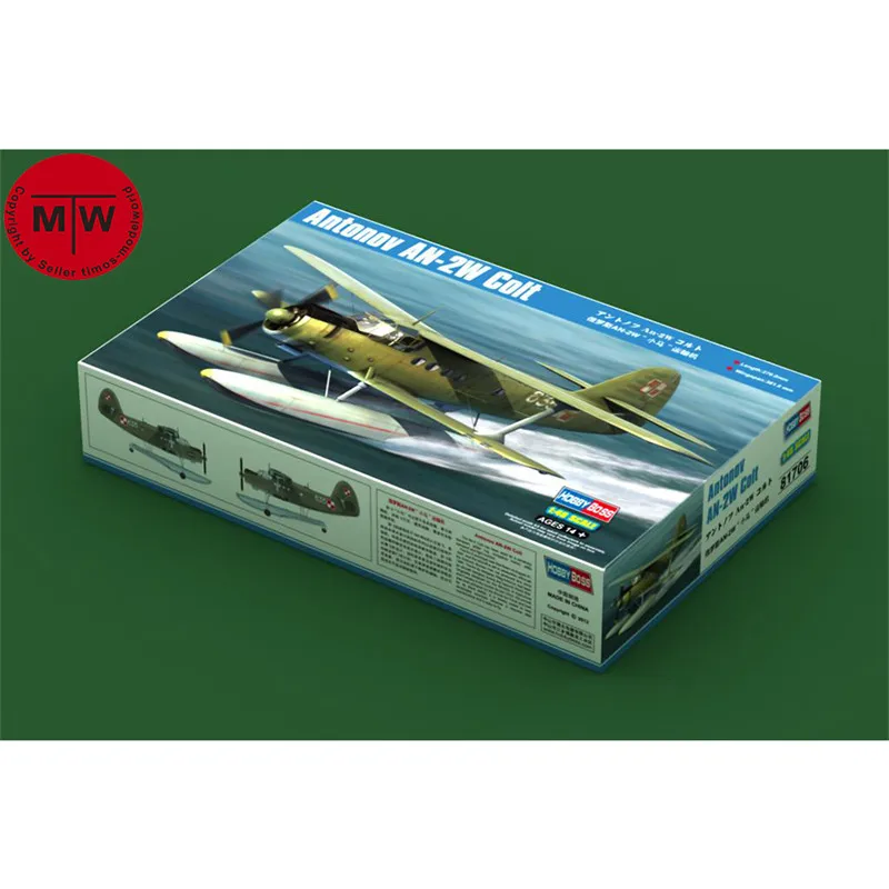 

HobbyBoss масштаб 1/48 Антонов AN-2W Colt военная пластиковая сборная модель # 81706
