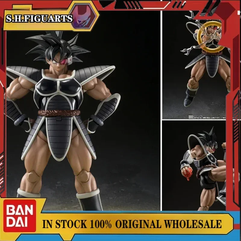 100%Original In Stock Bandai S.H.Figuarts Dragon Ball Z Turles Tulece Goku Anime Figures Gifts Collectible Model Toys Ornaments