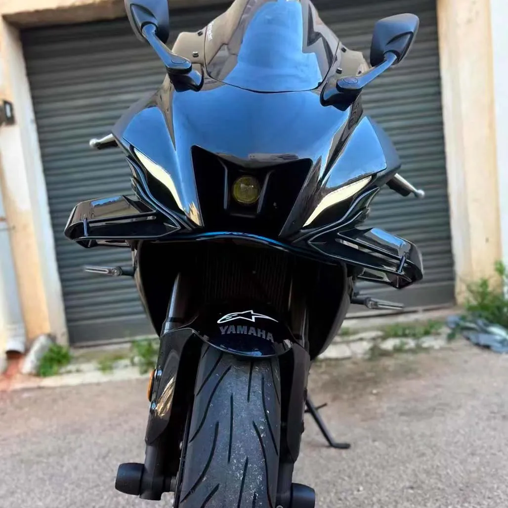For Yamaha YZF-R7 YZF R7Modification of wind blade blade at guide wing side of guide plate of fixed wind wing