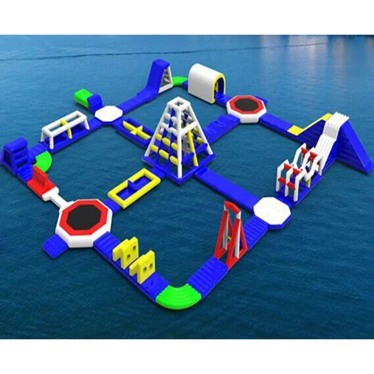 Summer Beach Sport Platform Inflatable Floating Water Park Inflatable Water Aqua Park