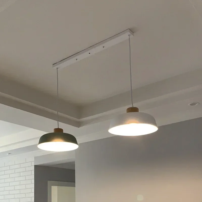 Estilo nórdico lustre restaurante cozinha bar estudo quarto minimalista moderno criativo personalizado lustre decoração lâmpadas