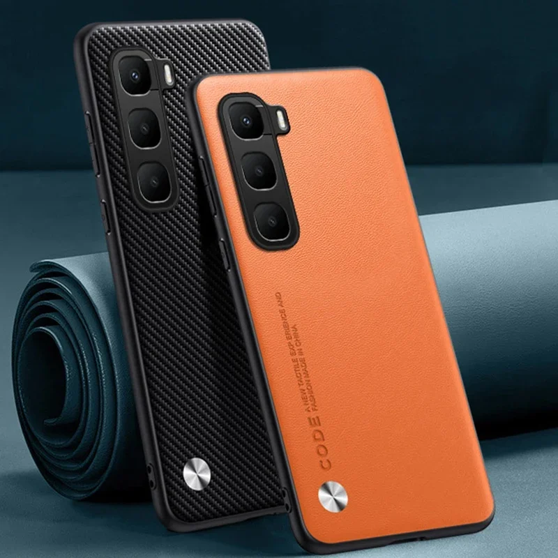 EUCAGR PU Ledertasche Für Infinix Heißer 60 Pro Plus Heißer 60 Pro Zurück Abdeckung Schutz Telefon Fall Für Infinix Heißer 60i Hot 60 ich Coque