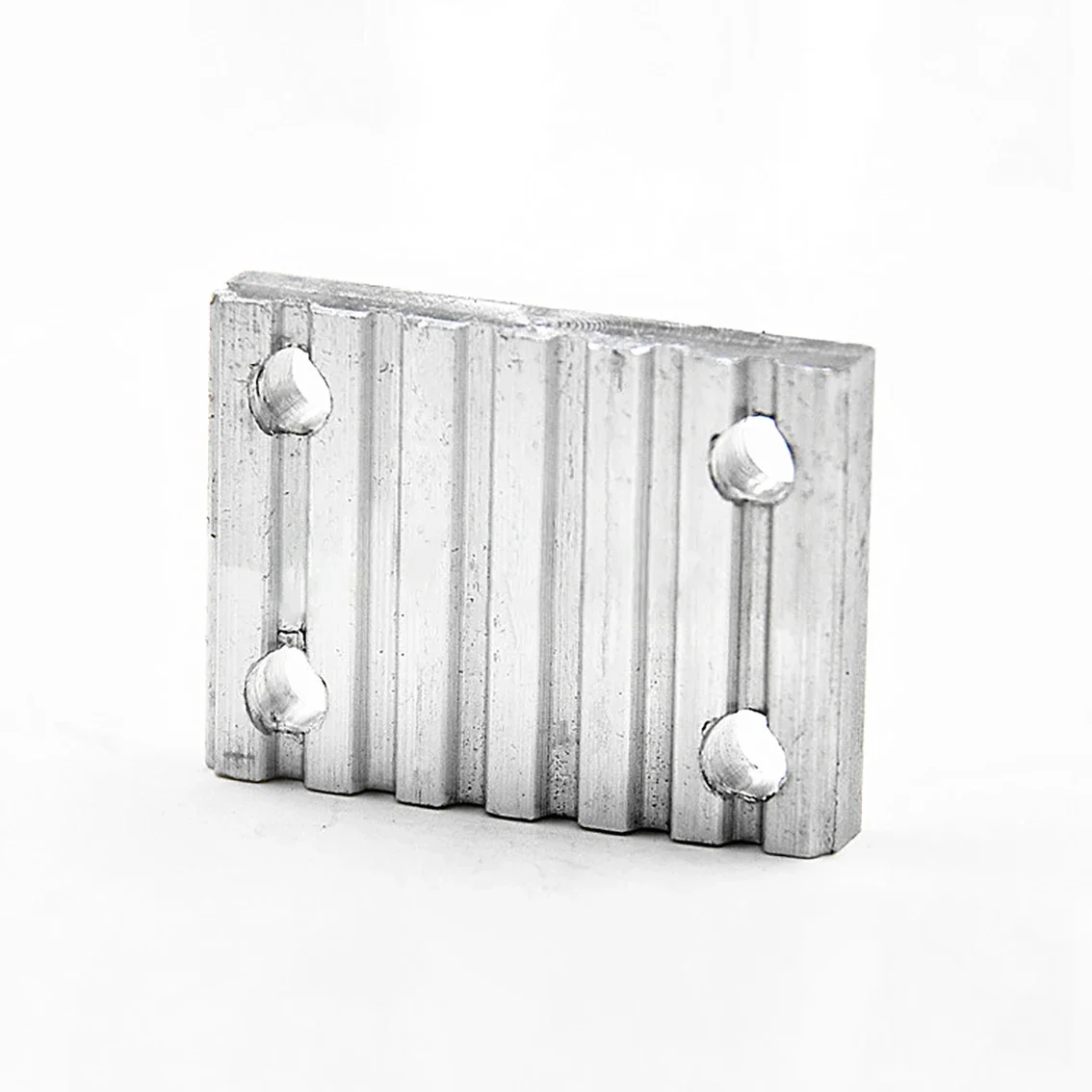 1Pcs Width 6-40mm AT5/AT10/T2.5/T5/T10 Timing Belt Connection Clamping Plate Aluminum Connector Clamping Tooth Plate