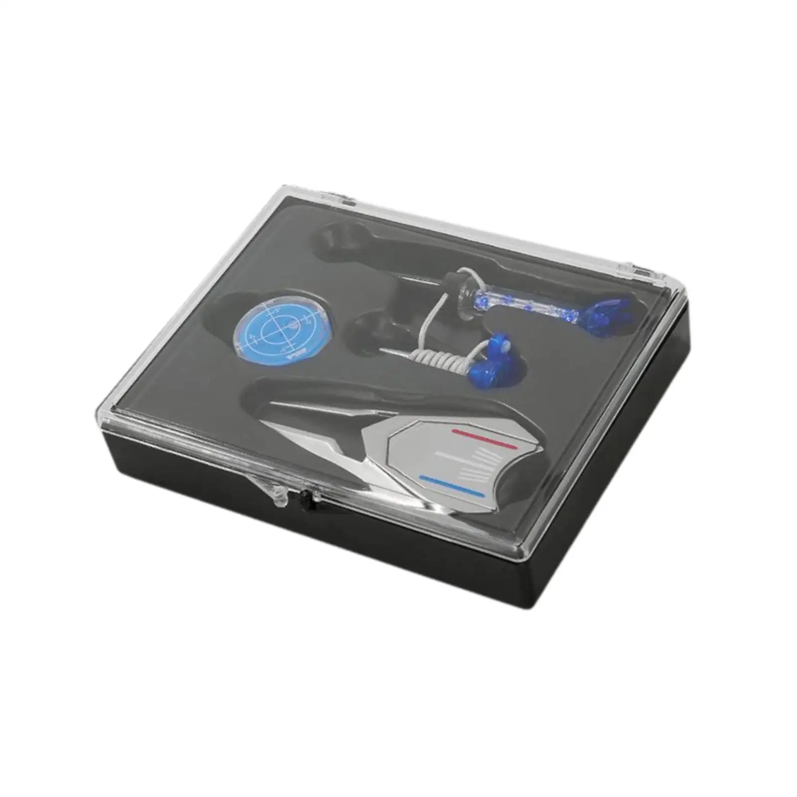 

Metal Iron Golf Ball Marker and Tees Set with Hat Clip Tool for Useful Golf Accessories Gift Kit