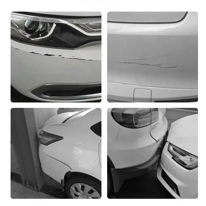 Universeller Auto-Stoßstangen-Aufkleber, Eckenschutz, Kratzschutz für Autotüren, Gummi-Kratzschutzstreifen – Detail 3
