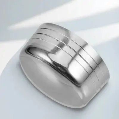 

Stainless Steel Shaker Lid Reusable Splash-Proof Design for Professional Bartenders Home Mix Drinks Shaker Lid