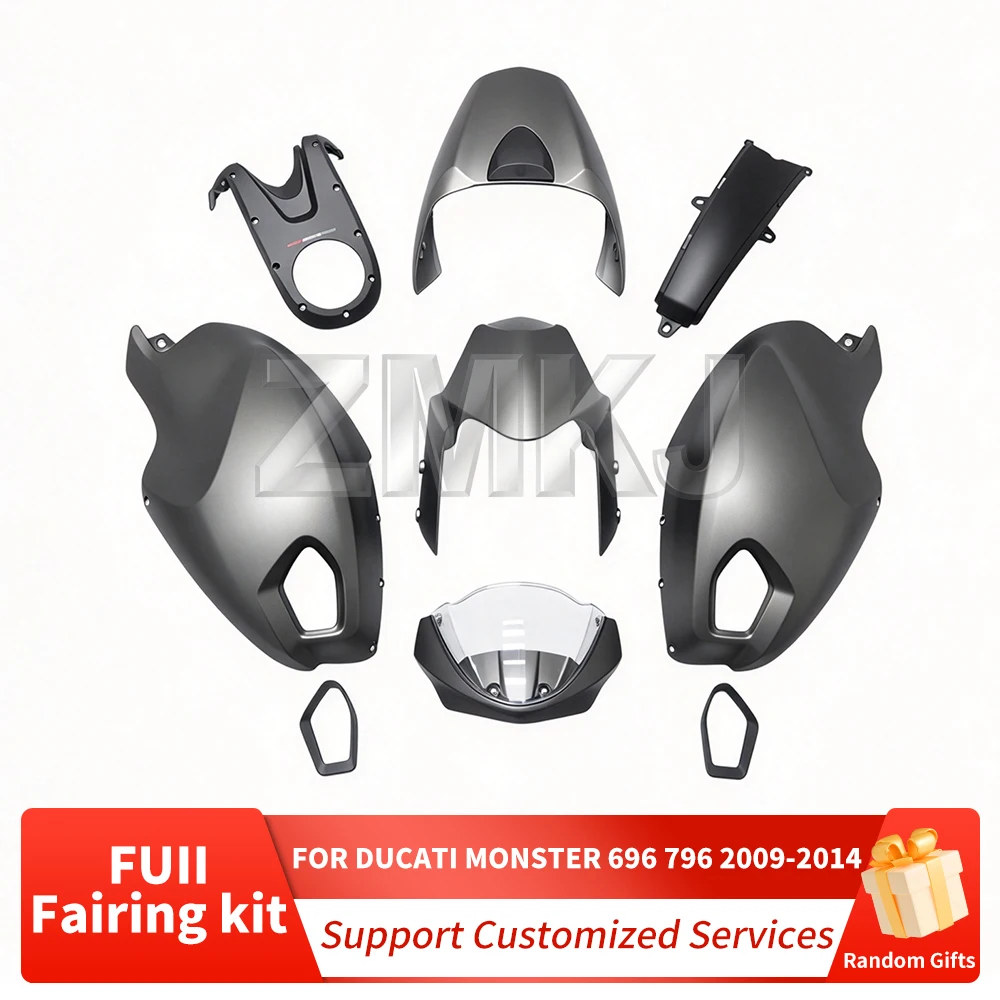 S2R 2015 ABS Body Kit For Ducati Monster 696 796 659 1100 1100S 2009 2010 2011 2012 2013 2014 Motorcycle Fairing Bodywork Set