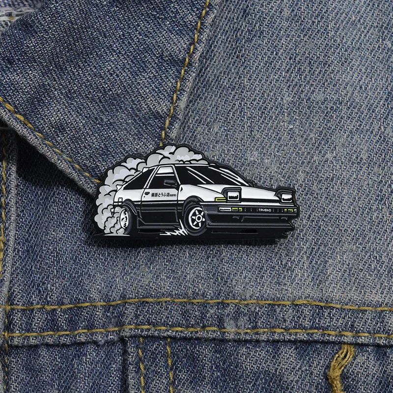 Embroidery Name - AE86 이니셜 D JDM 드리프트 자동차