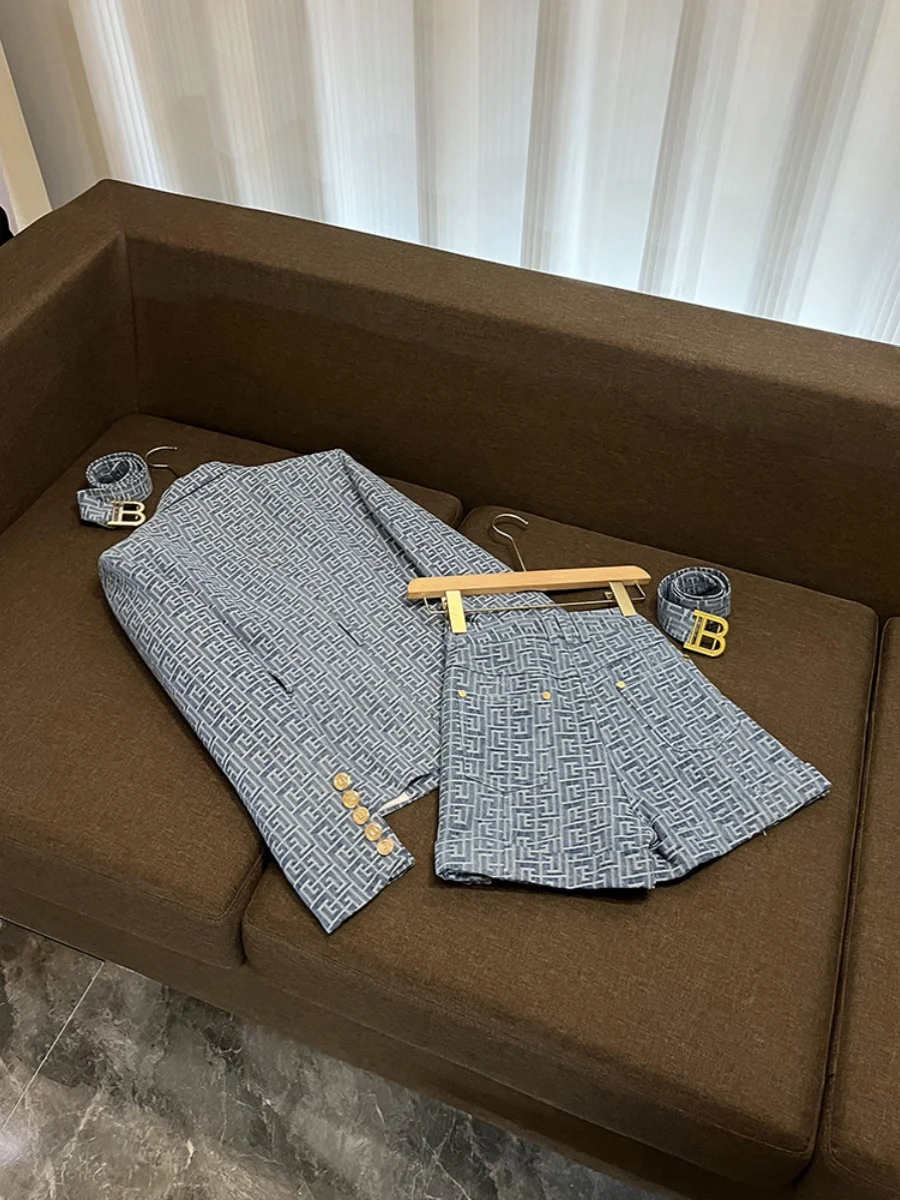 

Новый комплект джинсовых брюк с вышивкой для пригородных поездок OL, модная спецодежда ort Sve Jaet