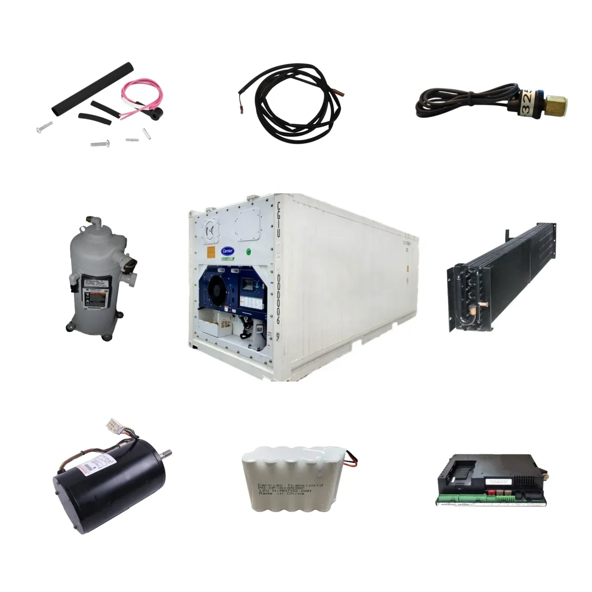 Aftermarket compressor HSN7451-60 60 184kw Industrial 220v Air Compressor 110v for low temperature cooling