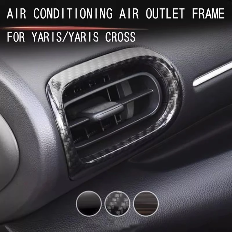 

Для Toyota Yaris Cross 2020-2022: Модные аксессуары для декора интерьера — рамка приборной панели и кондиционера, инструменты для модификации