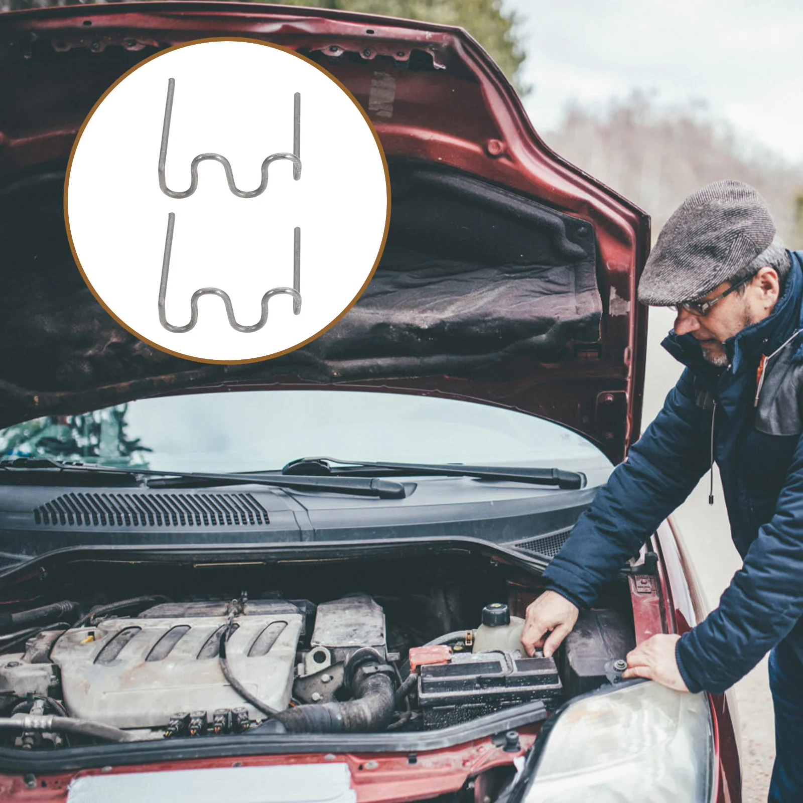 

1000Pcs Hot Staples 0.6mm 0.8mm Car Bumper Dashboard Lamp Holder Plastic Rings Welding Tools Fiberglass Repair Kit