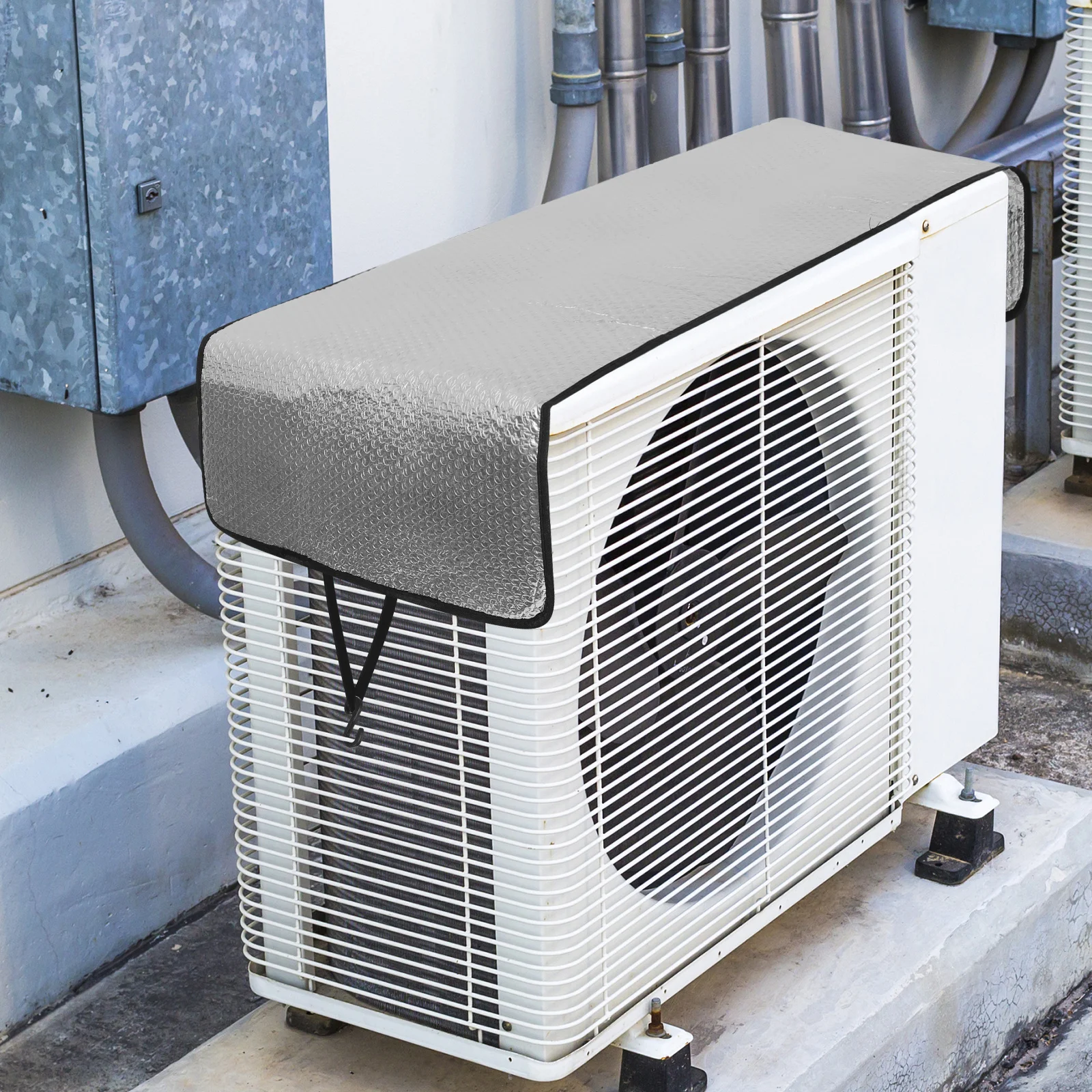 

Air Conditioner Outdoor Unit Air Conditioner Outdoor Unit Cover Protective Waterproof Dustproof Heat Reflective Easy