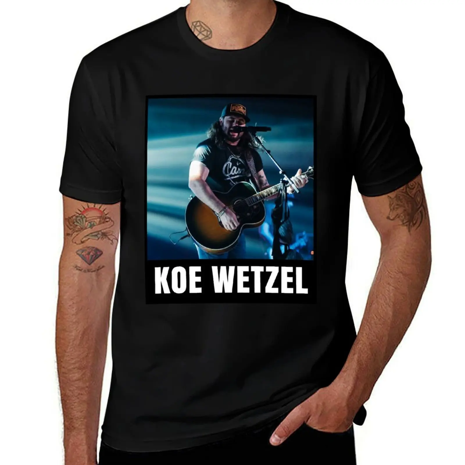 Women Men Koe Wetzel Retro Vintage T-Shirt t shirts for man cotton funny T-Shirt