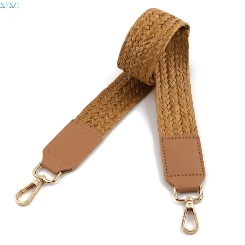 

X7XC Purse Strap Wide Shoulder Strap PU Leather Bag Strap Crossbody Handbag Strap