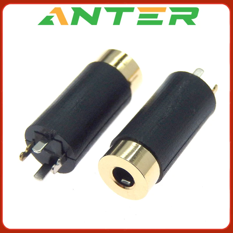 2pcs  2.5mm 4 Pole Stereo Female Socket Jack Socket 2.5 Dual Channel Jack 4 Pole Female Audio Jack For Headphone