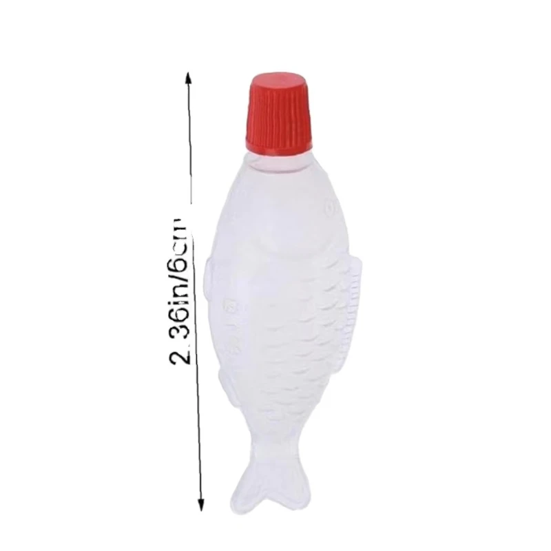 5Ml/2.6ml Plastic Sushi Sauce Fish Bottle Service Seaweed