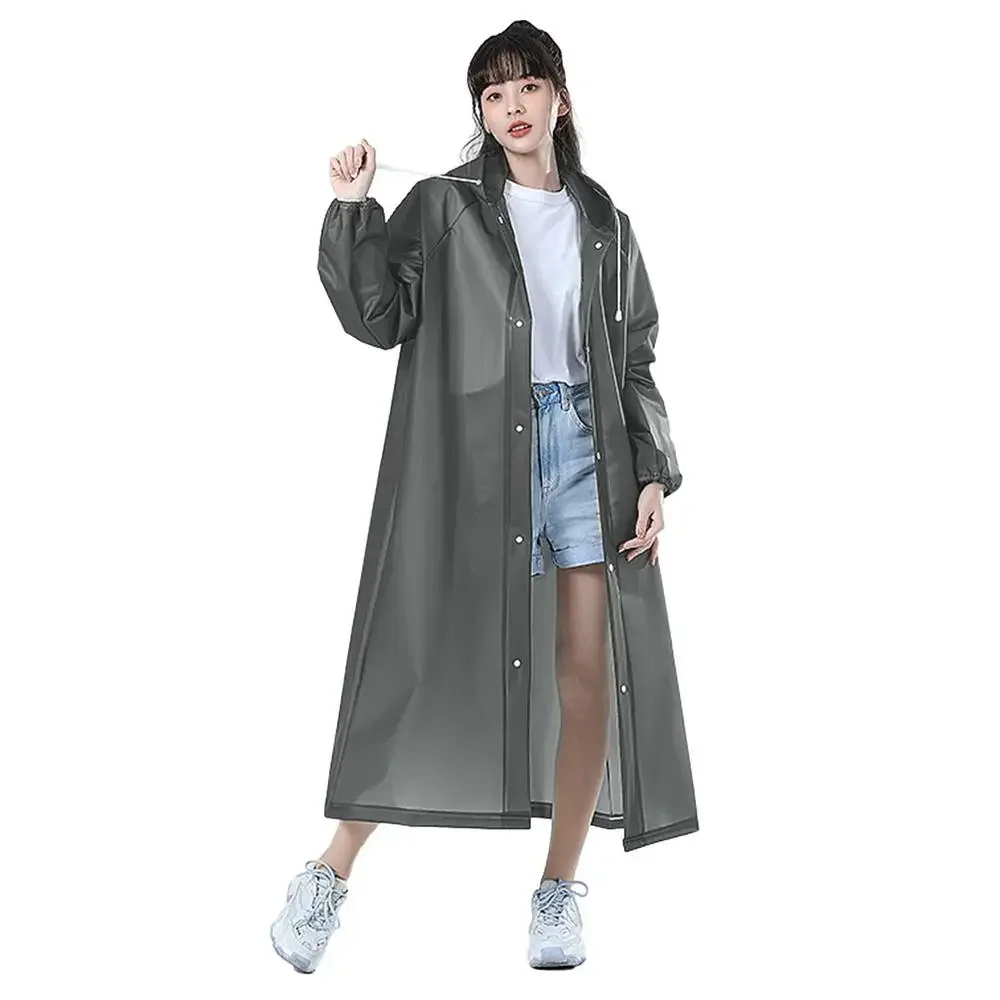 Manteau de Pluie à Capuche pour Homme et Femme, Imperméable, Épais, pour Tourisme, Randonnée en Plei