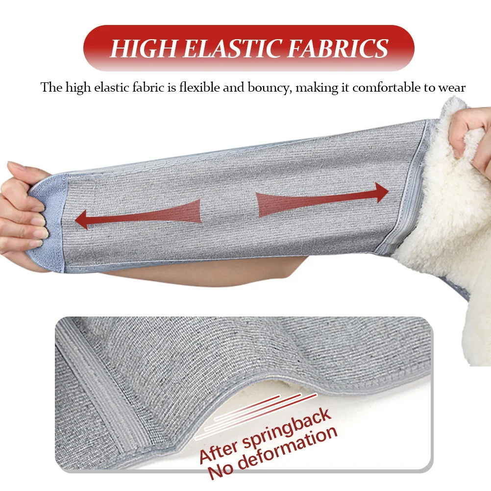 

Winter Warm Waist Support Belt Reusable Adjustable Design for Back Pain Relief Outdoor Sports Protection Household Waist Warmer